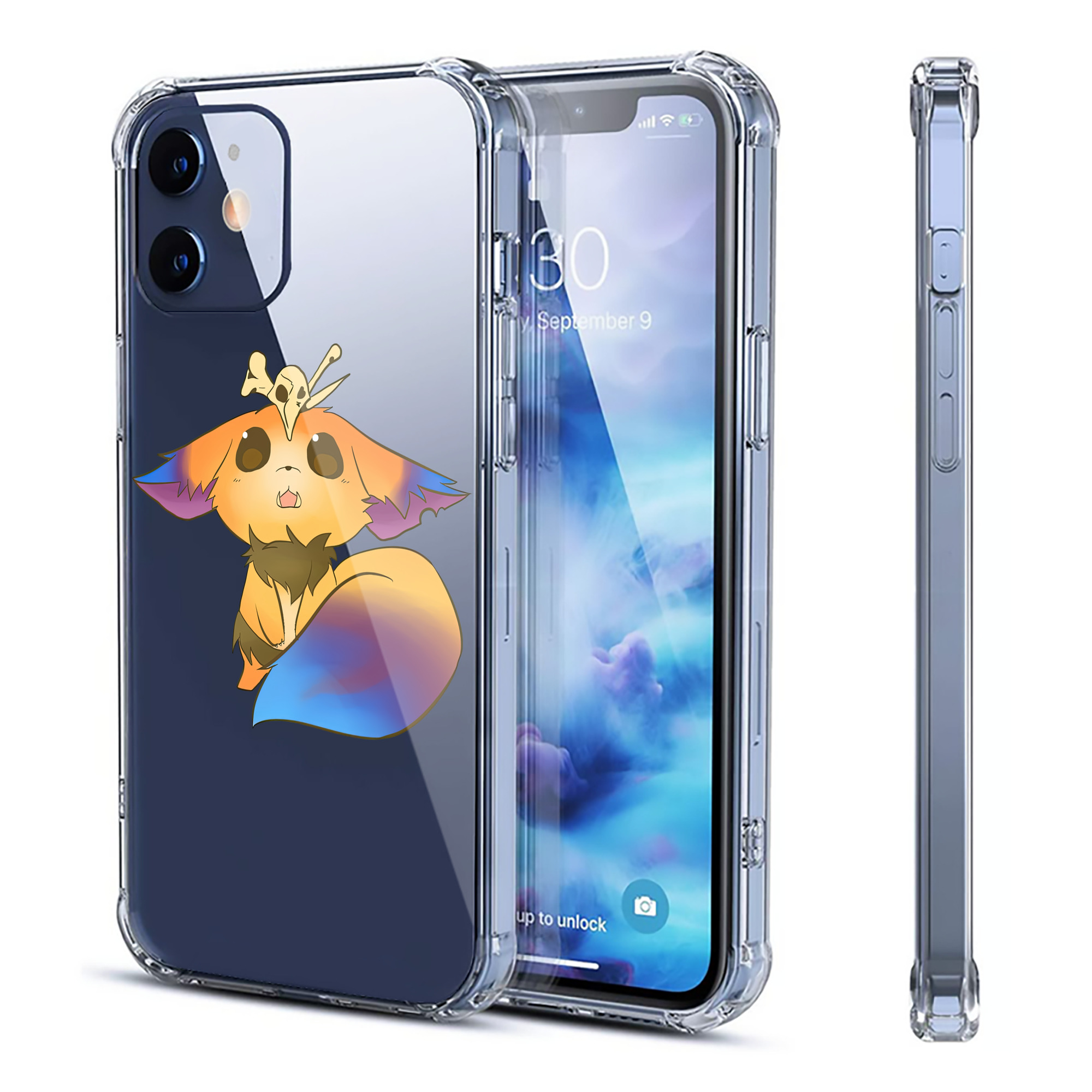 （画像用） リーグ・オブ・レジェンド League of Legends LOL 【iPhone 12シリーズ対応】透明スマホケース（クリアソフトケース）